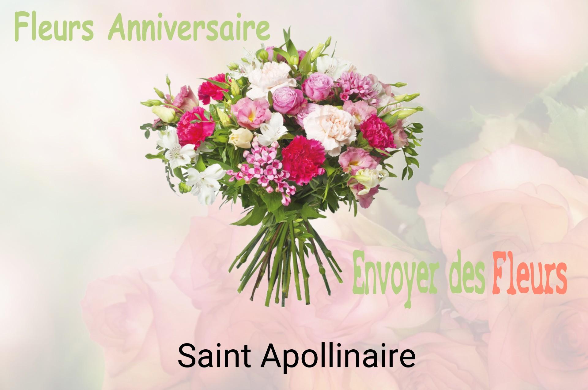 Bouquet de fleurs d’anniversaire livré à Saint-Apollinaire