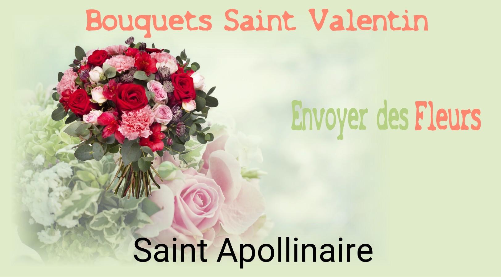 Roses de Saint-Valentin livrées à Saint-Apollinaire